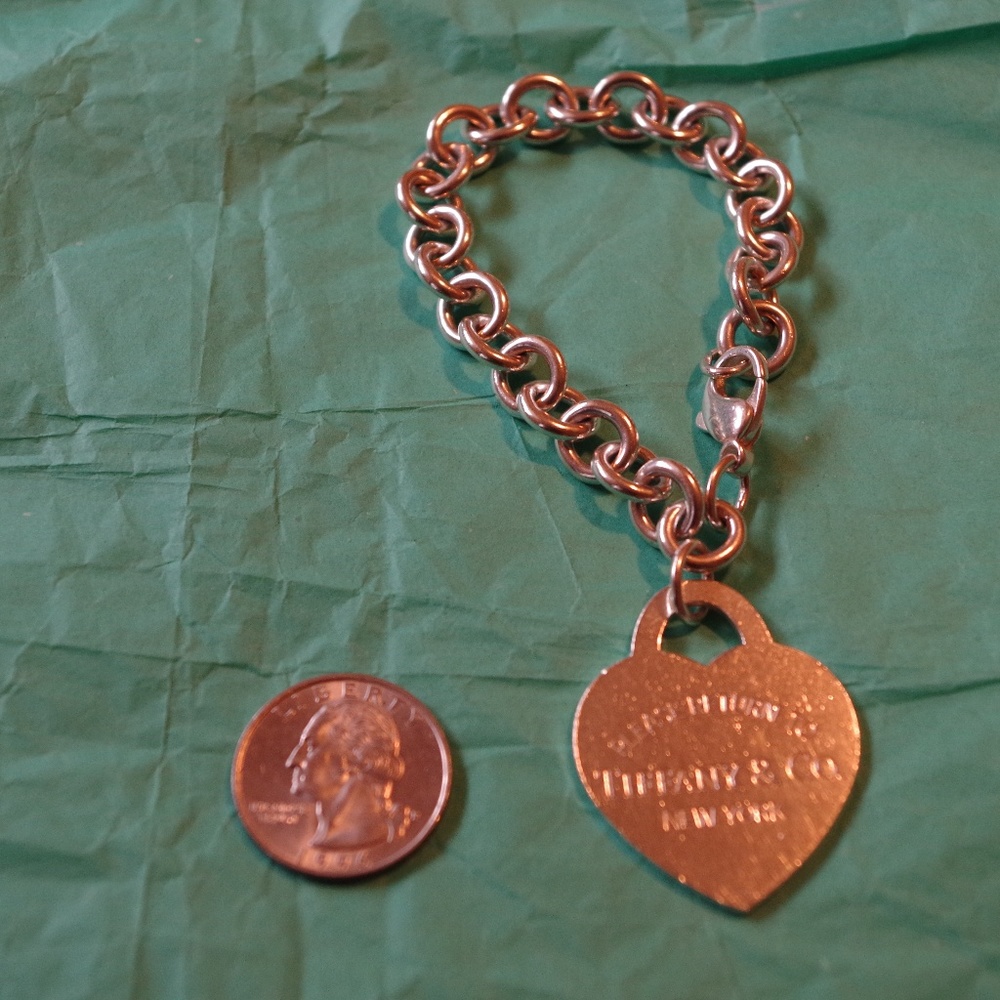 Tiffany and Co Vintage XL heart bracelet